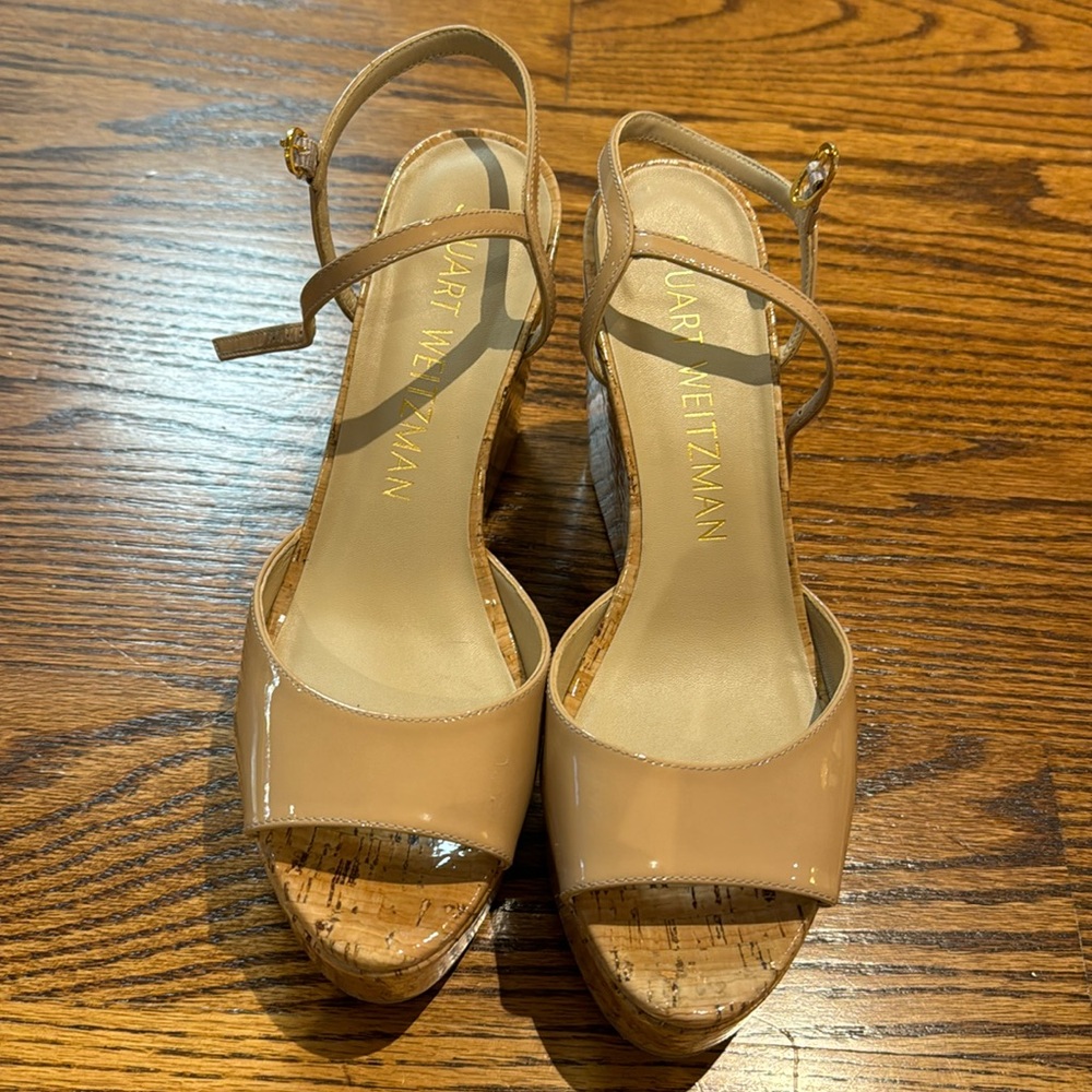 Stuart Weitzman wedges, sandals 4 inches